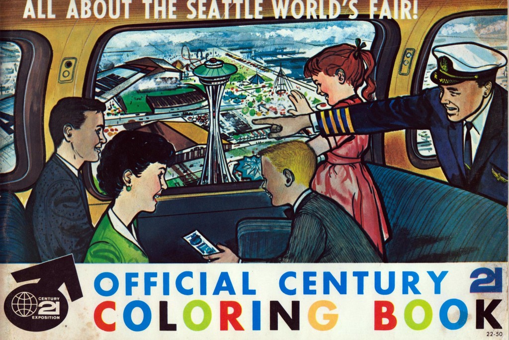 Official Century 21 Coloring Book, featuring Councilmember Godden