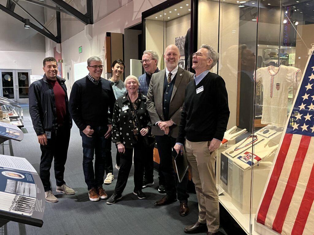 Seattle City Councilmember Bob Kettle and his staff at MOHAI