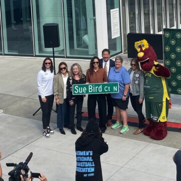 Basketball legend Sue Bird honored with street dedication