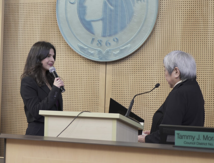 City Council welcomes new councilmember Alexis Mercedes Rinck