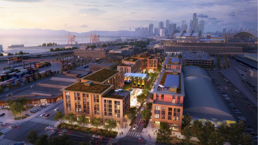 Stadium Housing rendering.