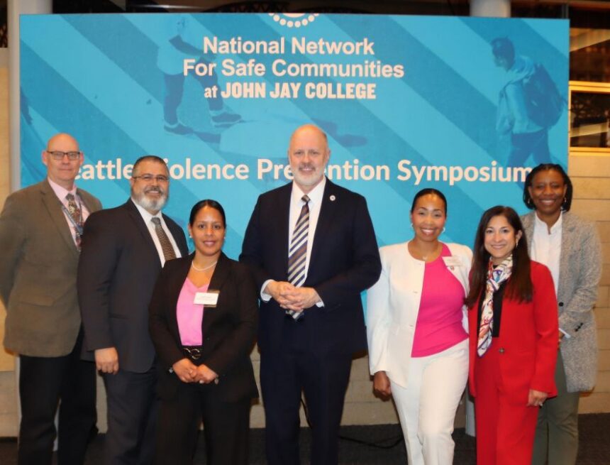 Symposium Group Photo group photo of officials at the Seattle Violence Prevention Symposium